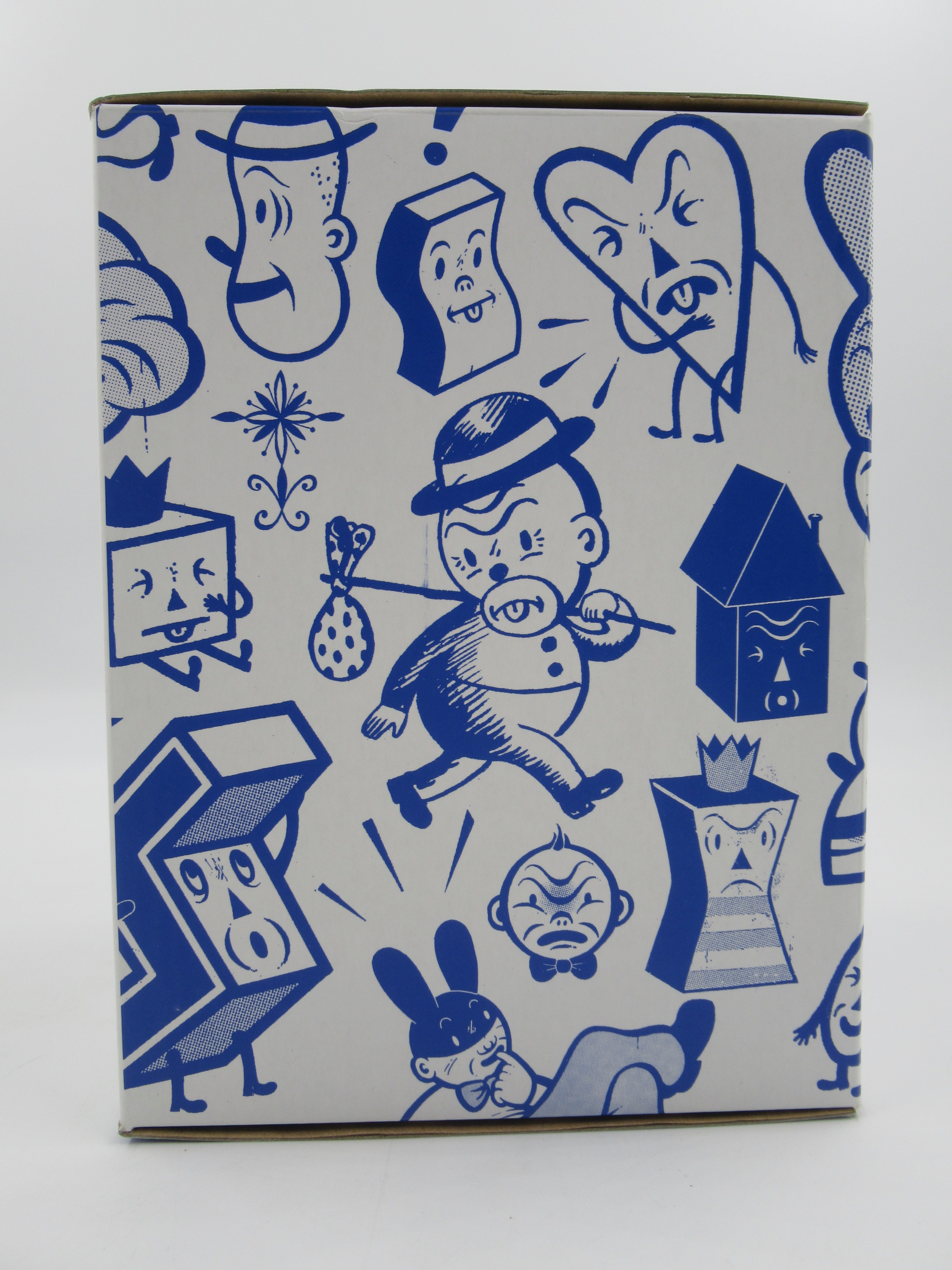 GARY TAXALI Oh Oh! Blue - Bigshot Toy (2008) Chump Inc. Designer Vinyl Art Toy